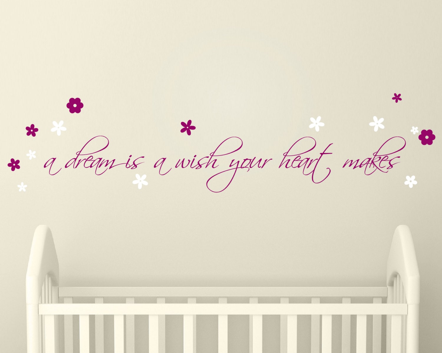 Baby Girl Nursery Wall Decal Wall Decal by UrbanArtworkStore