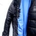 vintage black puffa down jacket coat hooded oversized hip hop street style xxl