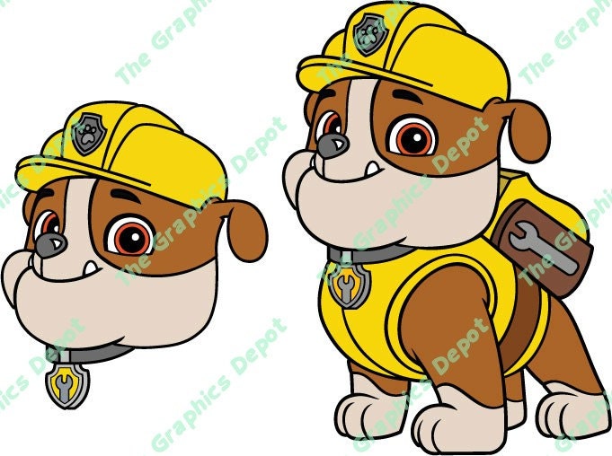 Free Free Paw Patrol Rubble Svg 770 SVG PNG EPS DXF File