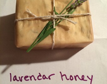 Lavendar Honey Soap