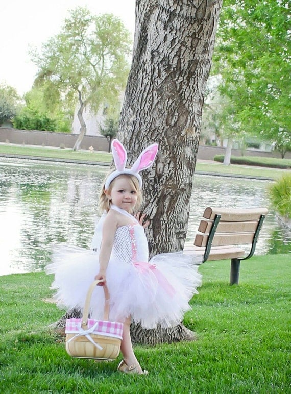 Easter Dress Easter Bunny Tutu Dress By Fancypantstutushop