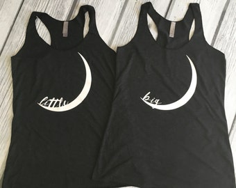 Big Little Shirts, Sorority Shirts, Big Little Reveal, Gamma Phi Beta, Gift for Little, Big Little, Big Little Sorority, Tank Top, Gphi moon