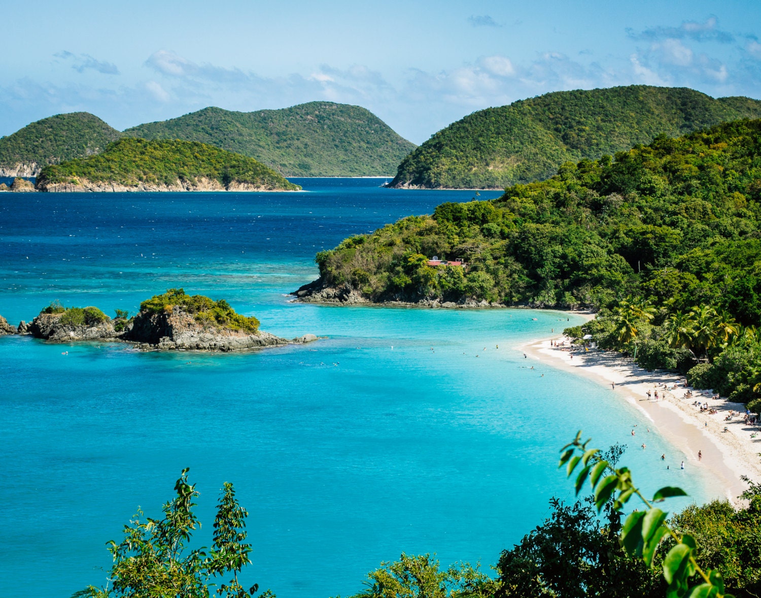 Trunk Bay St. John USVI Photograph Travel Photography