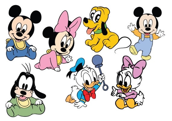 Download Baby mickey mouse and friends svgBaby mickey mouse and