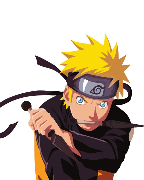 Naruto EPS File Naruto SVG File Anime SVG Files Anime Eps