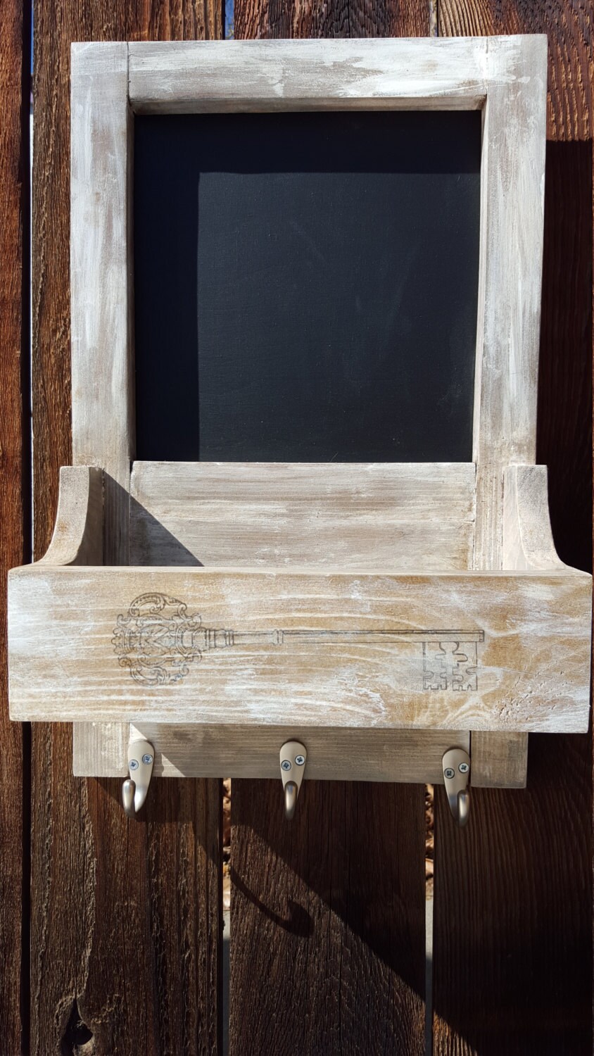Chalkboard key holder by on Etsy