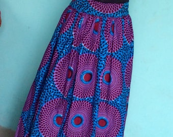 Tomi Ankara skirt, Ankara maxi skirts, Ankara fabric, African fabric, African maxi skirt, African skirt, African print skirt, Maxi skirts