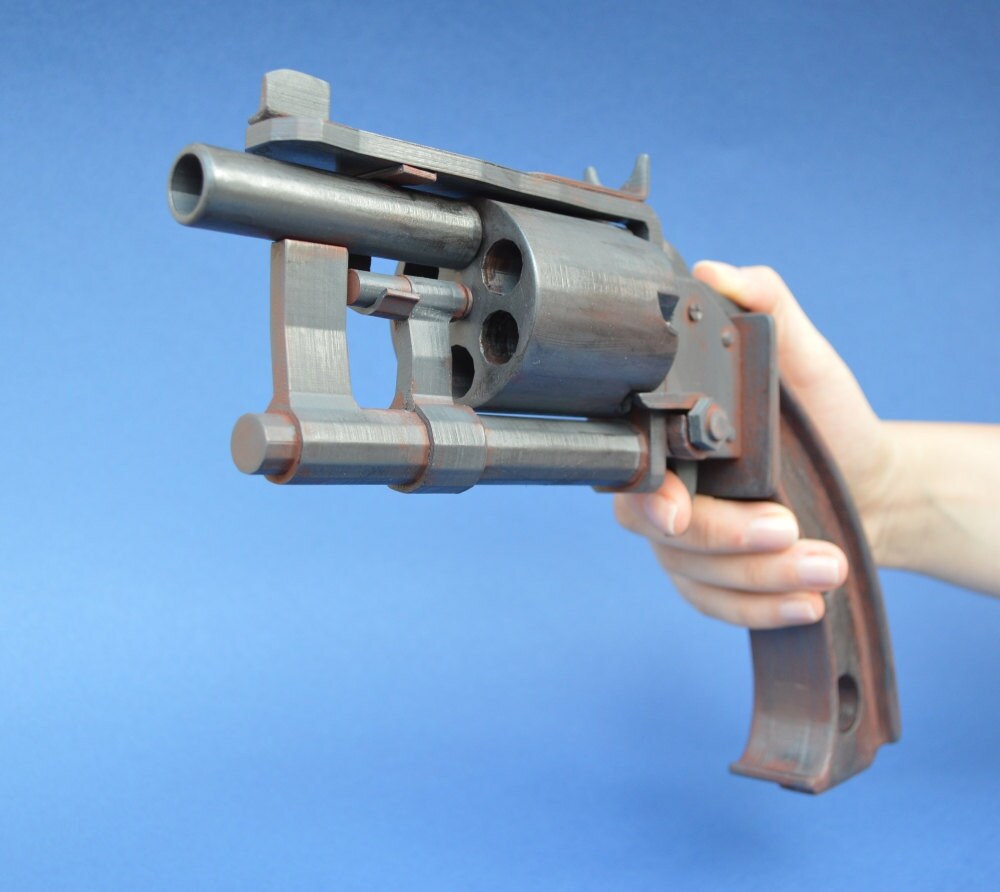 Fallout Pipe Revolver by SciFiVault on Etsy