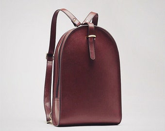 Leather backpack black leather laptop backpack brown leather bag shoulder bag unique school bag