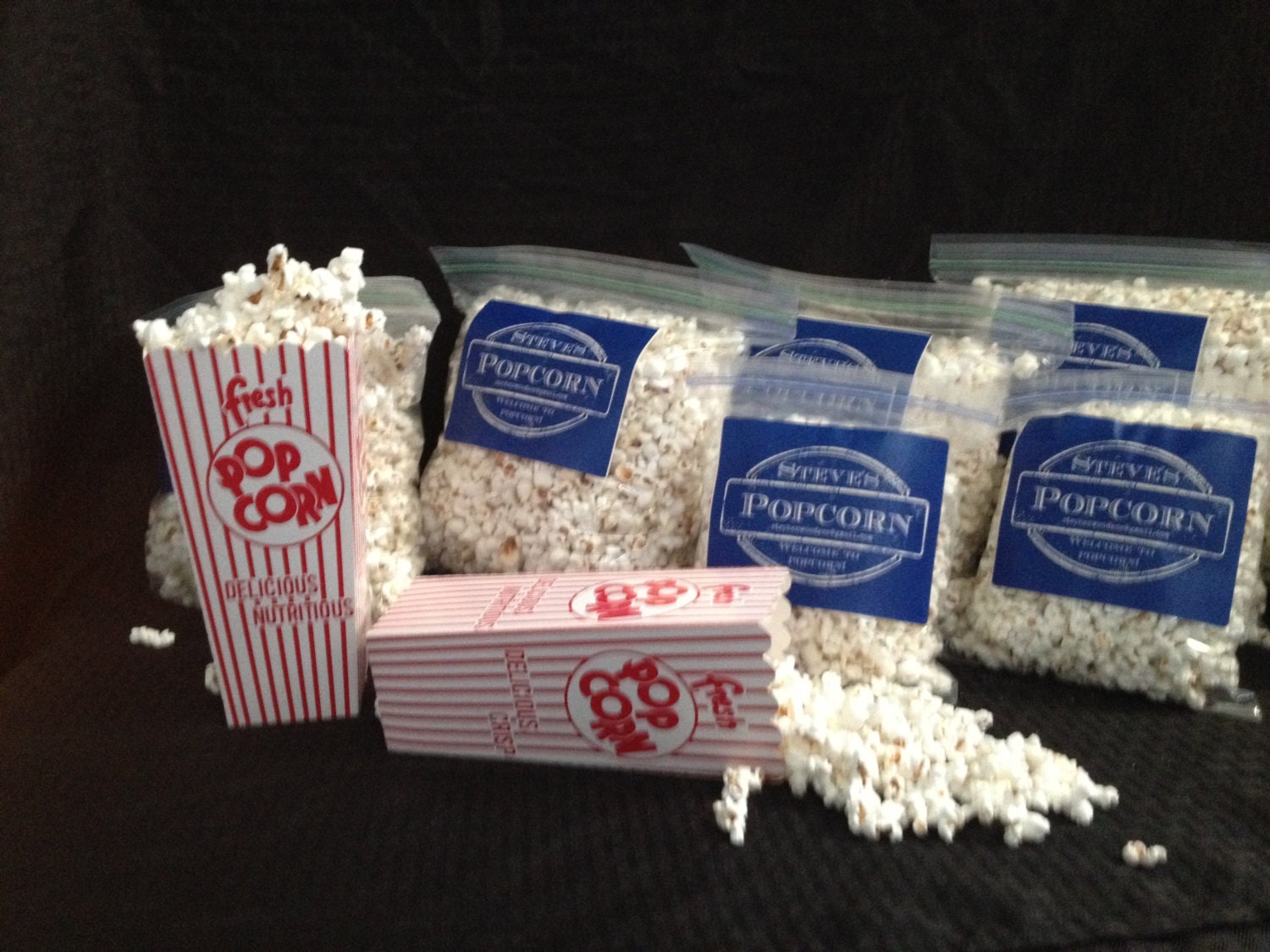 SPECIAL Get 3 6.5oz large bags of popcorn for only 15.00