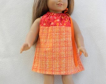 American Girl Doll Pillowcase Dress