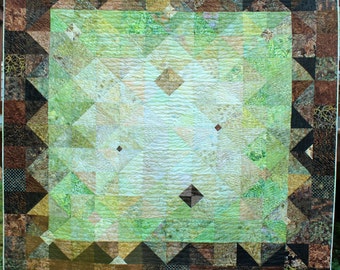 Rustic queen bed quilt