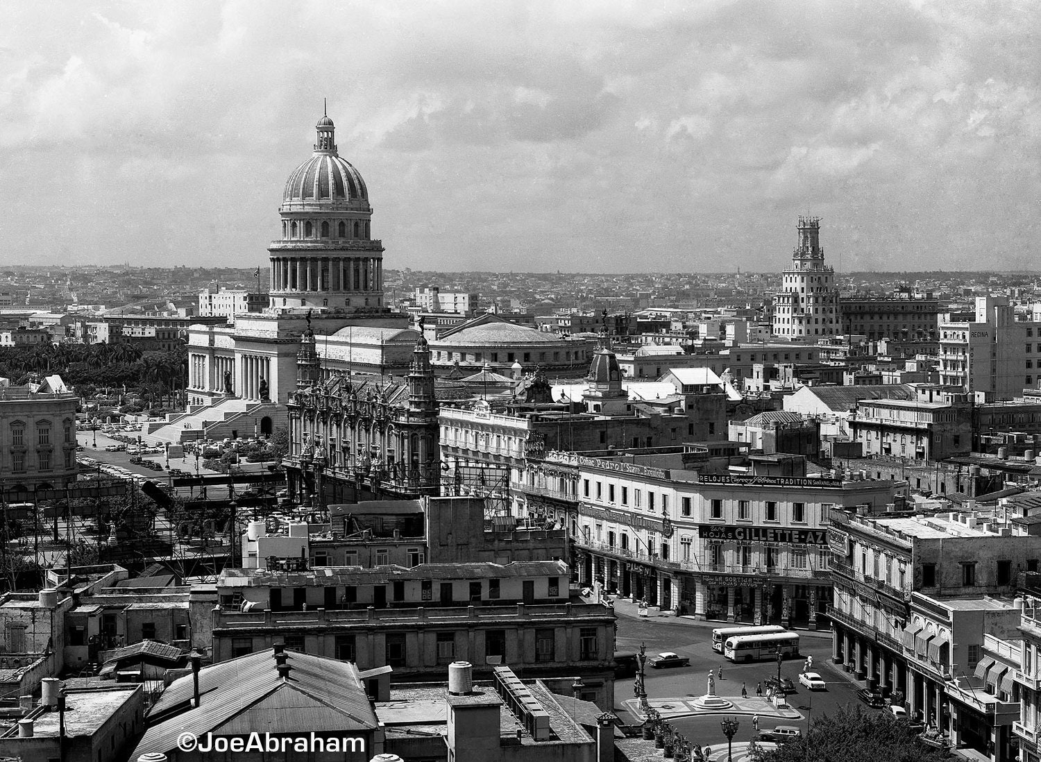 Downtown Havana 1955 Cuba Vintage original photograph
