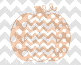 Chevron Pumpkin SVG, Polka Dot Pumpkin SVG, Chevron, Polka Dot, Chevron Pumpkin, Polka Dot Pumpkin, Pumpkin SVG, Halloween svg, Halloween