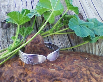 Silverware Jewelry Hinged Spoon Handle Bracelet.
