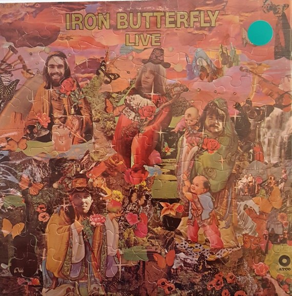 Iron Butterfly Live Album Cover Puzzle