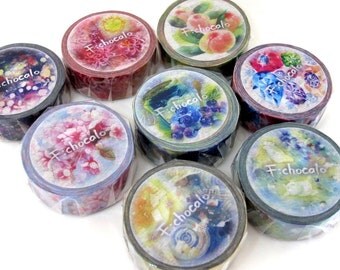 Washi Tape, Japanese Washi Tape, F:chocalo Vol 4