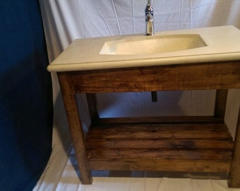bathroom vanity top and bottom