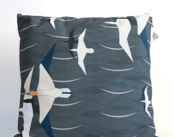 Decoratieve kussen, kussensloop, home accessoire, featuring Noordzee bloemenverkoopster afdrukken, 40 x 40 cm