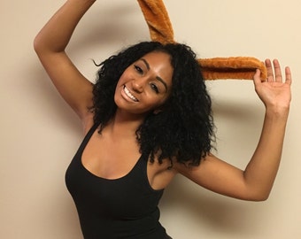 Fluffy Brown Dog Ears (For Pets Too!)