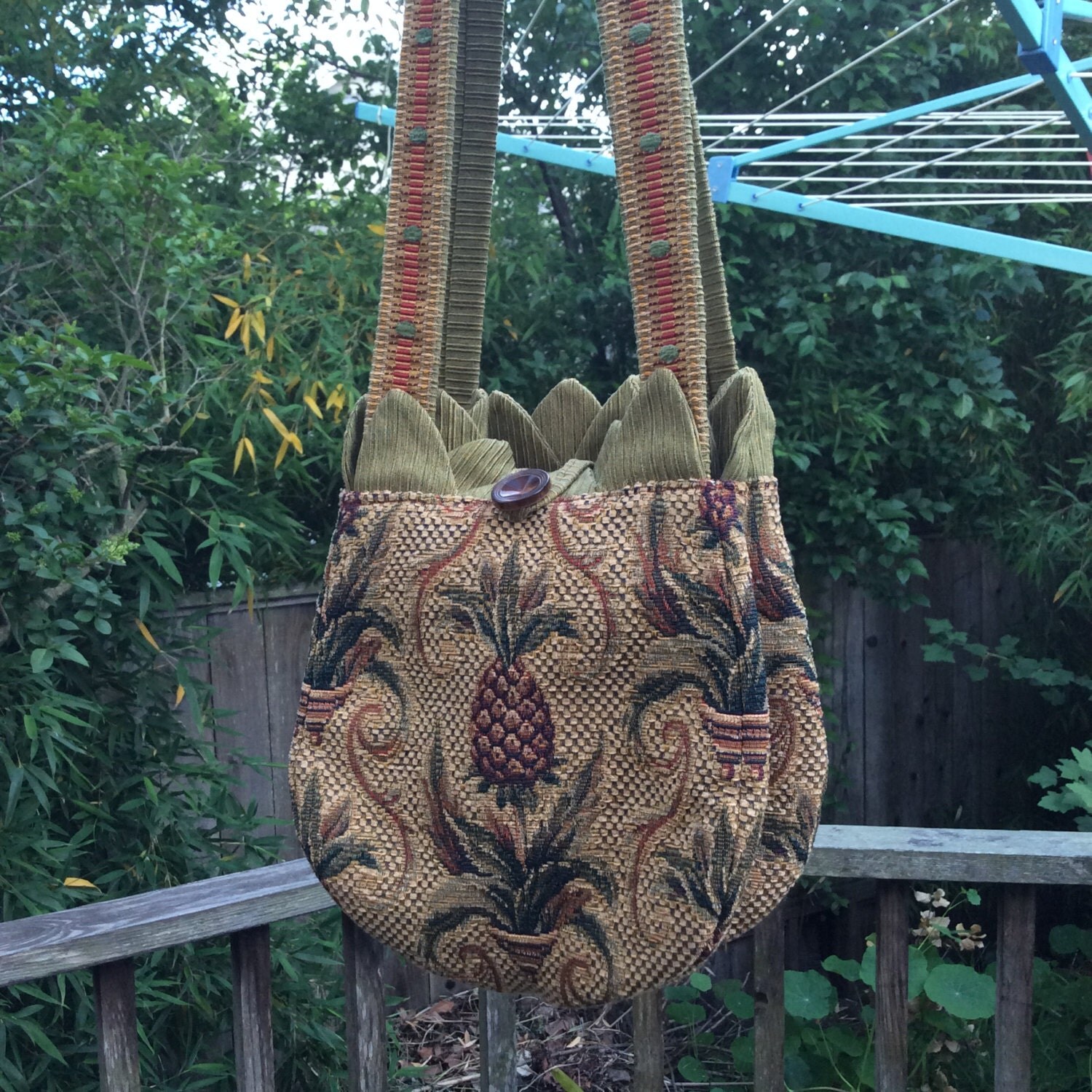 Small Tote Bag Pineapple Purse Cute Purses Tote Purses