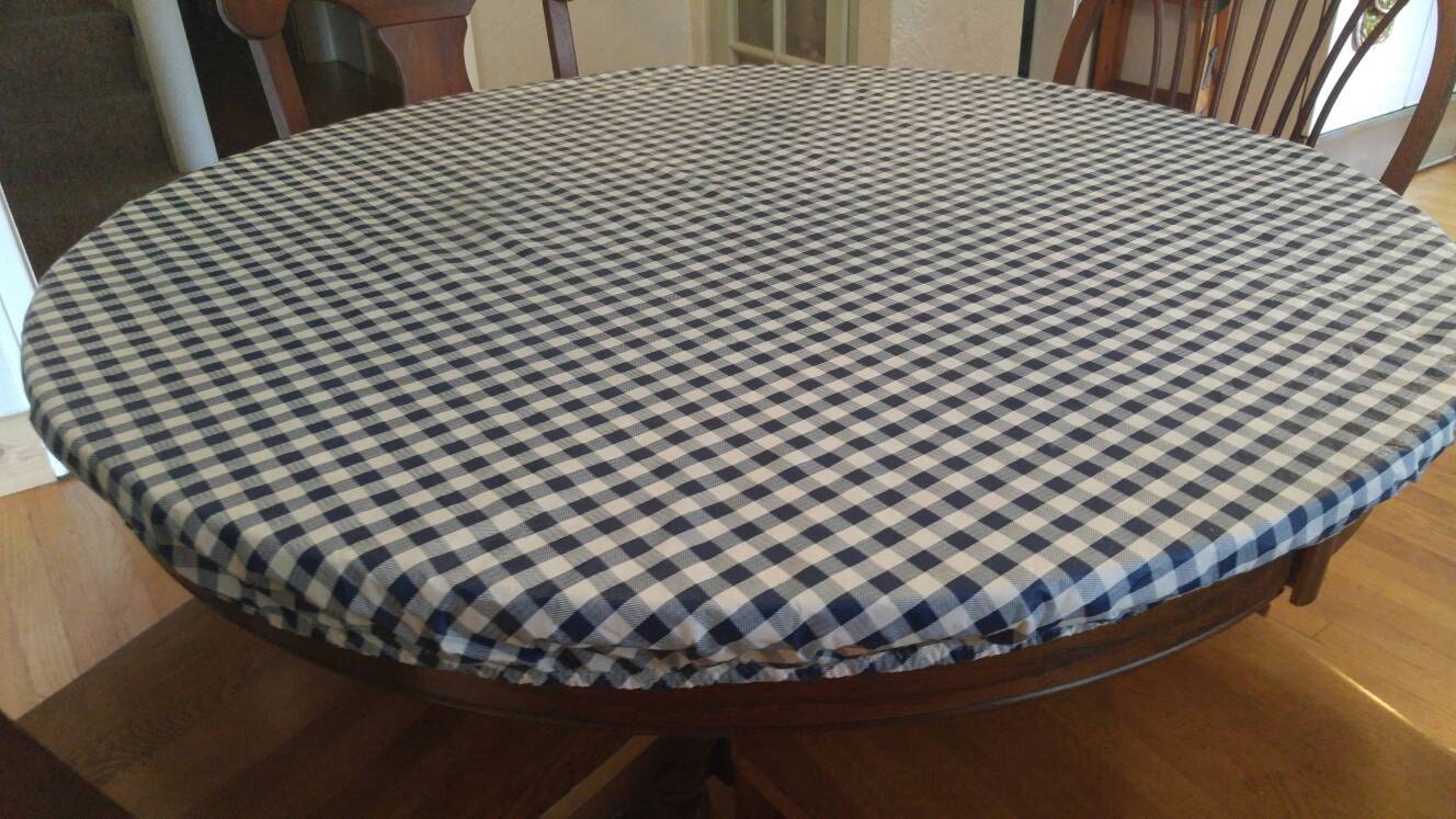 Elastic Round Tablecloth by Jodivanberkel on Etsy