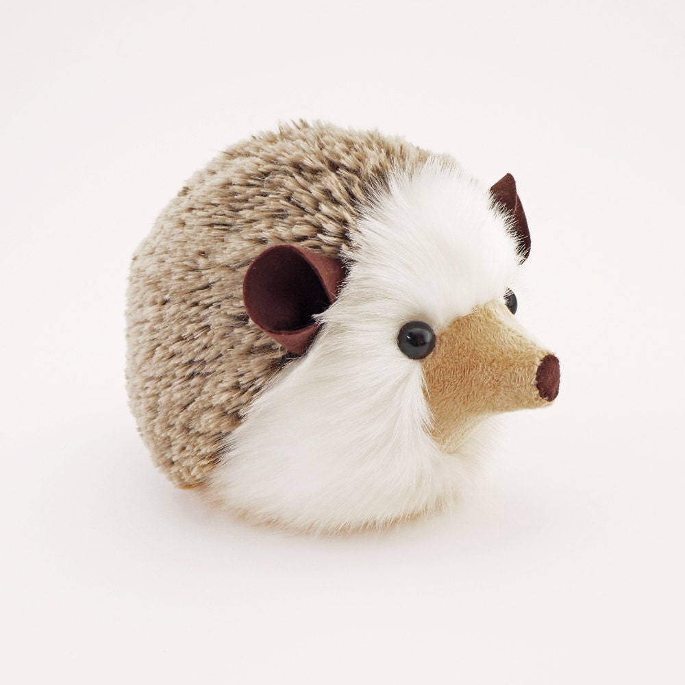 christmas hedgehog stuffed animal