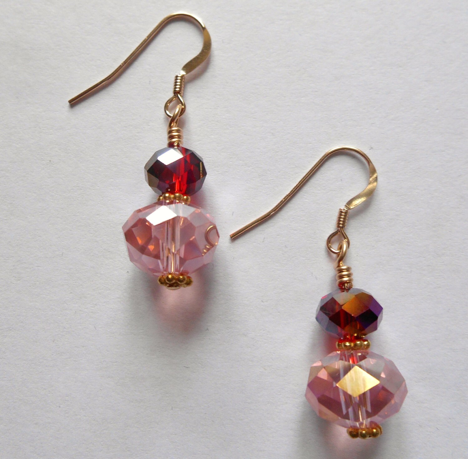 Gold Filled Earrings Beaded Gold Filled Earrings Dangle & Drop