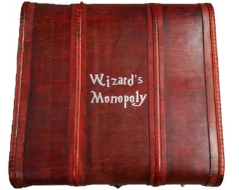 Wizards Monopoly Trunk & Tray