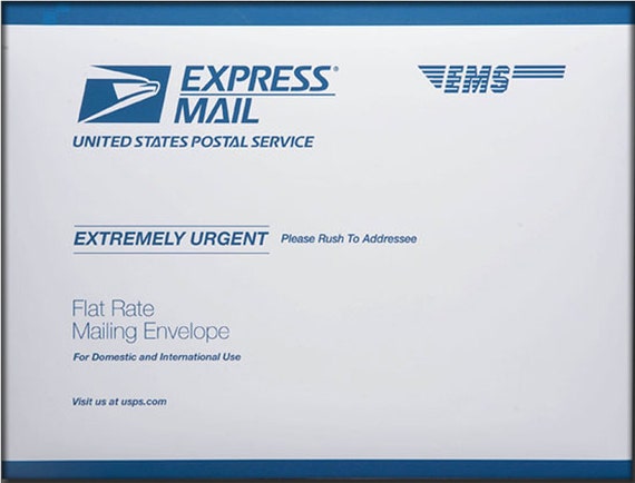 can i mail a flat rate envelope at a self serve kiosk