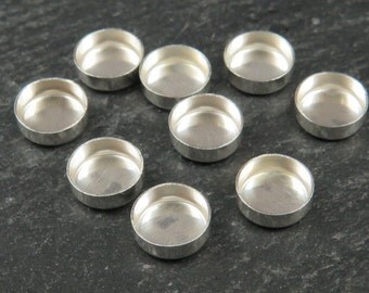 Sterling Silver 6mm Bezel Cup Setting (CG8006)