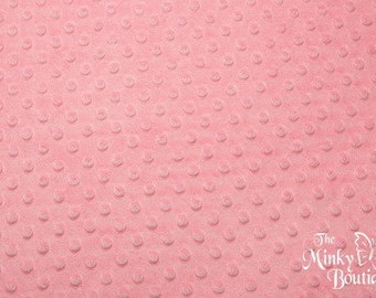 Minky Dot Fabric - Paris
