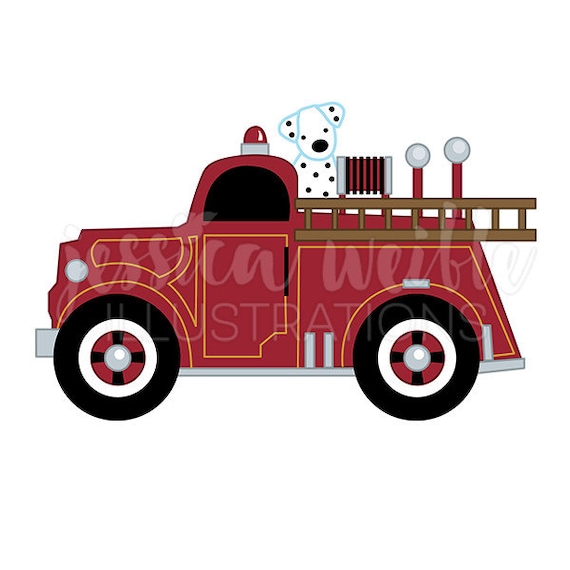 clipart of a fire truck - photo #45