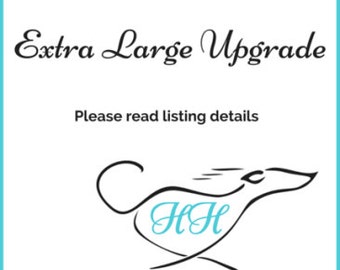 Extra Large Martingale Collar Upgrade, Extra Large Dog Collar, Greyhound Collar, Custom Dog Collar, Large Dog
