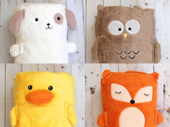 personalized stuffed animal blanket