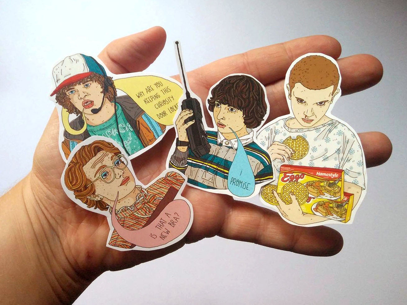 Stickers // Stranger Things