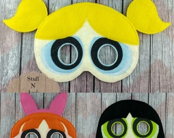 Items similar to Power Puff girls inspired costumes Blossom & Bubbles ...