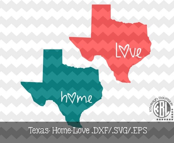 Download Items similar to Texas Heart Home/Love - INSTANT DOWNLOAD ...