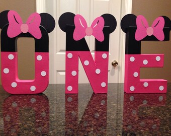 Minnie Mouse Custom Name Letters - price is per letter