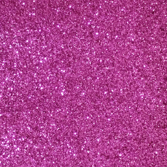 Pink Fine Glitter Fabric SHEET 25cm x 30cm