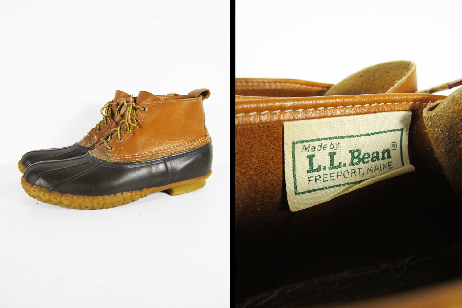 vintage ll bean duck boots