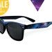 Dark Galaxy shades - Nebula Space Cosmic hand painted Wayfarer style sunglasses '80s retro