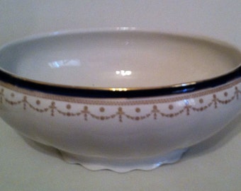 2 Alfred Meakin Bleu De Roi Serving Bowl Tureen