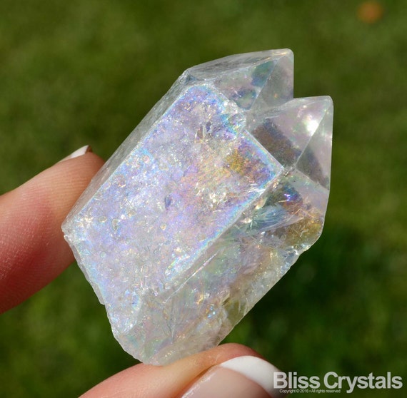 rainbow angel aura quartz