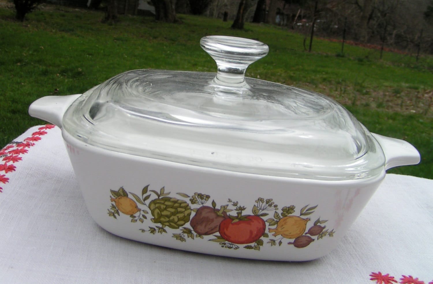 Small Corning Ware Baking Dish Marked P 41 H 1