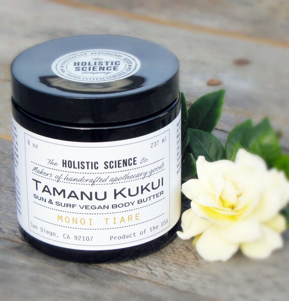 Tamanu Kukui Sun & Surf Vegan Body Butter by TheHolisticScienceCo