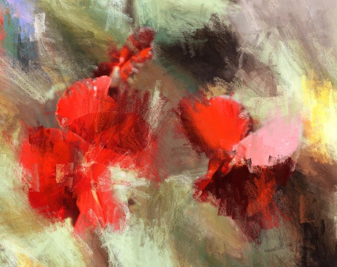 A few flowers . Canvas Print by Irena Orlov 24" X 36