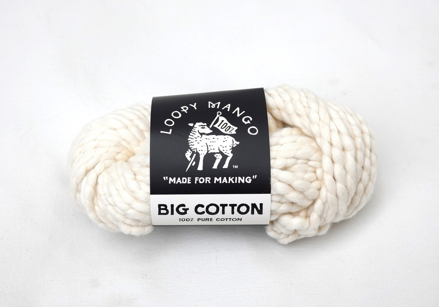 Loopy Mango Big Cotton Yarn for chunky knits by loopymango on Etsy