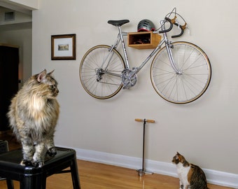 The D-Town Bike Shelf // Bike Rack // Reclaimed Wood