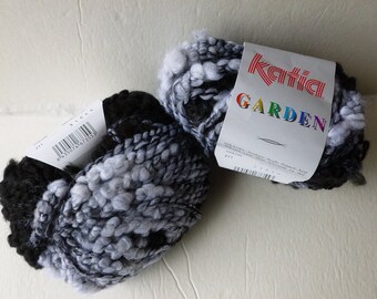 Yarn Sale - Black and Whites 211 Garden by Katia